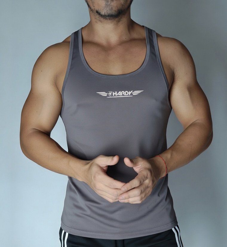 Camiseta Tank top gris